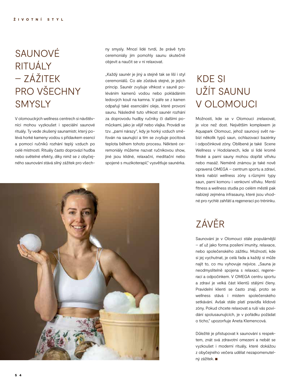 Leták Galerie Šantovka magazín - strana 54