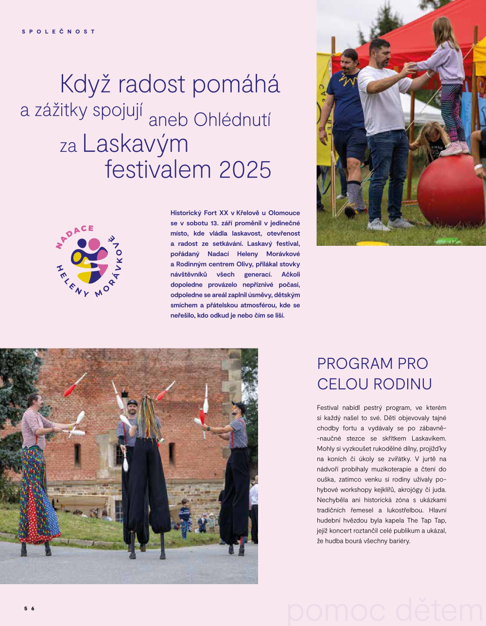 Leták Galerie Šantovka magazín - strana 56