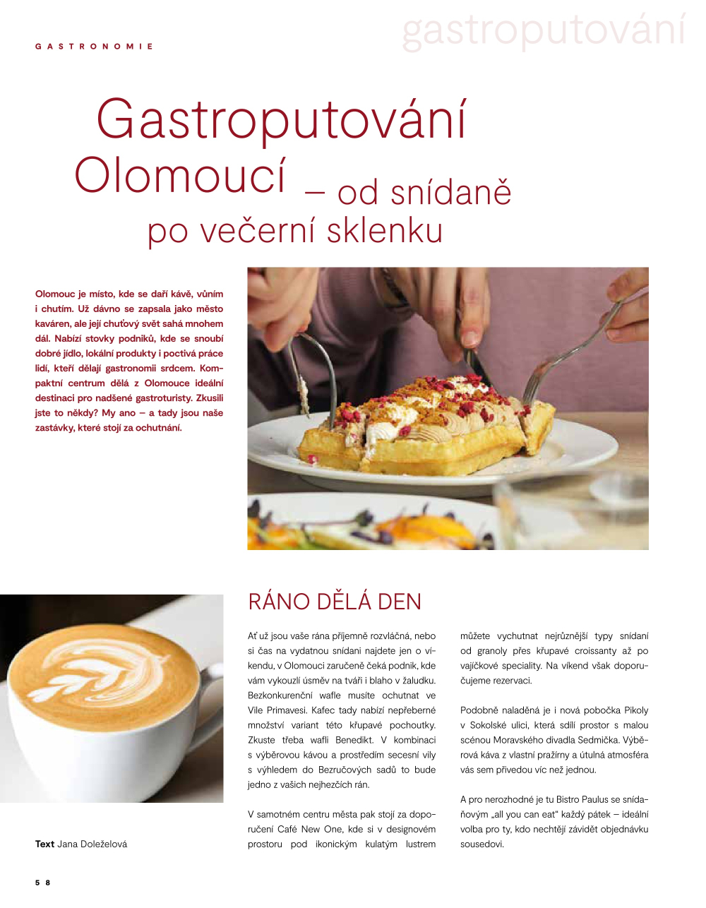 Leták Galerie Šantovka magazín - strana 58