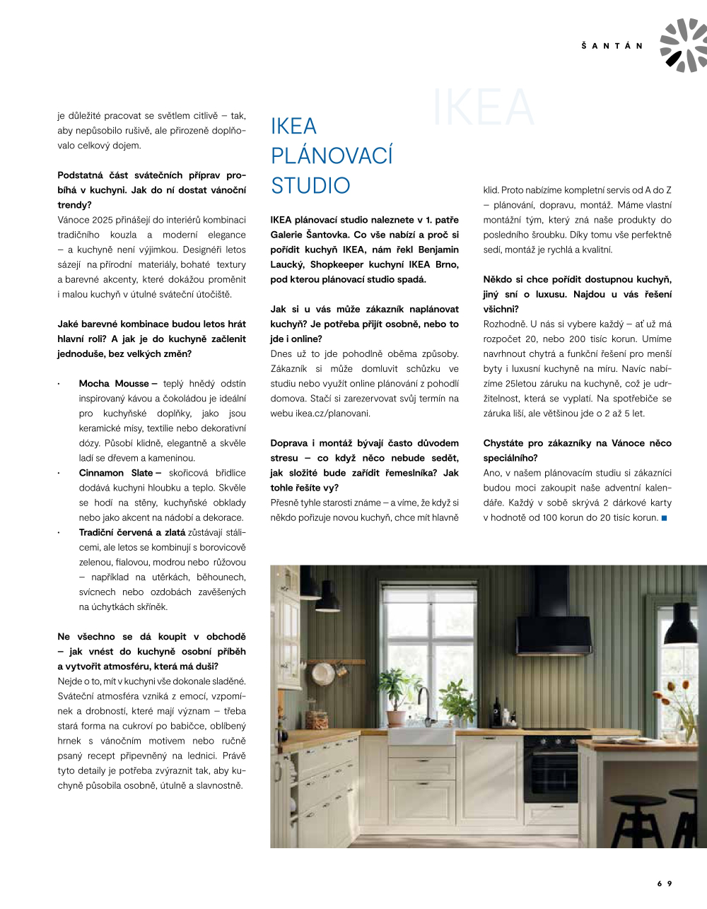 Leták Galerie Šantovka magazín - strana 69