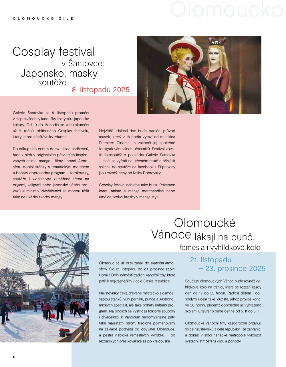 Leták Galerie Šantovka magazín - strana 6