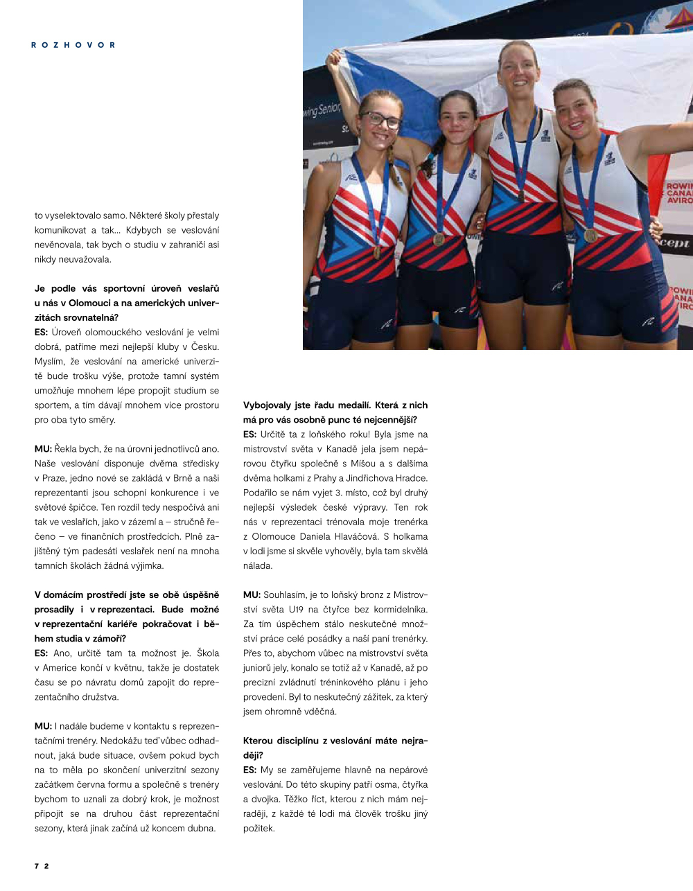 Leták Galerie Šantovka magazín - strana 72