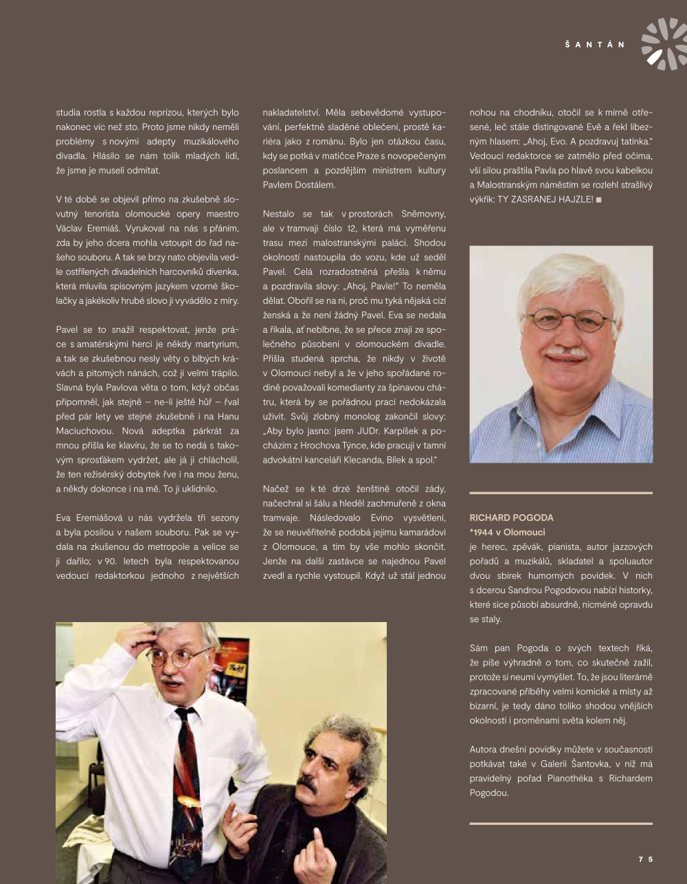 Leták Galerie Šantovka magazín - strana 75