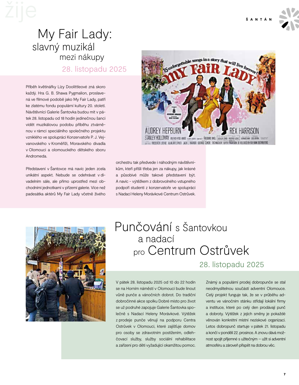 Leták Galerie Šantovka magazín - strana 7