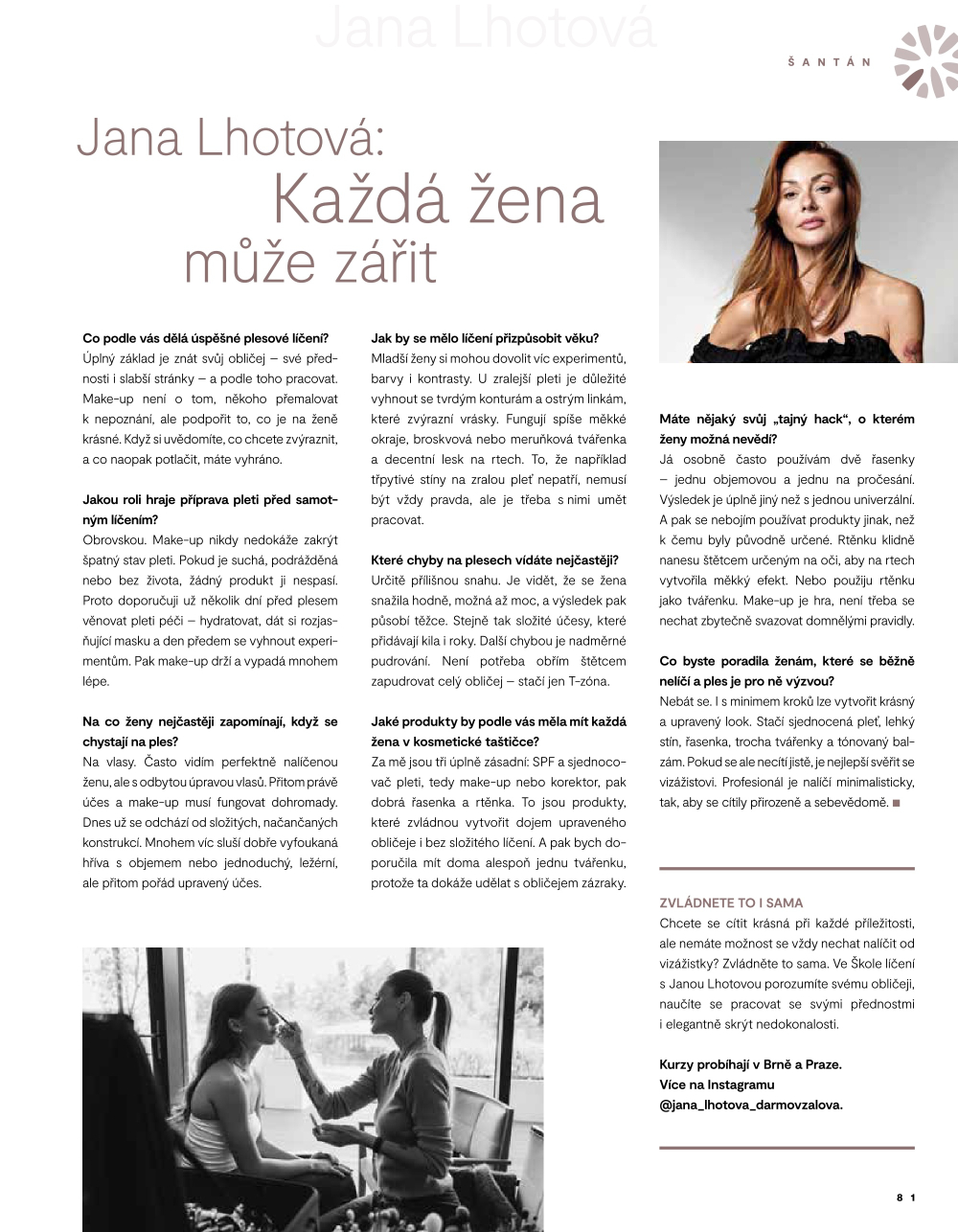 Leták Galerie Šantovka magazín - strana 81