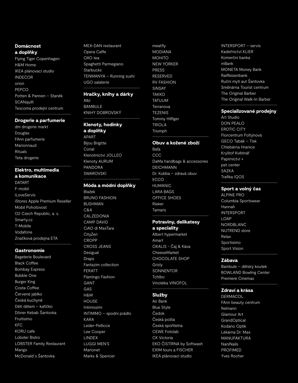 Leták Galerie Šantovka magazín - strana 86