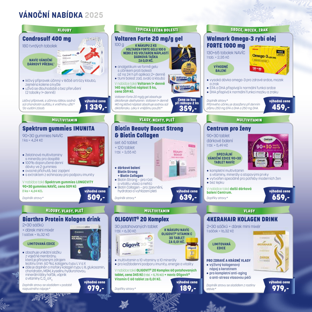 Leták PharmaPoint leták - Vánoční nabídka B - strana 2