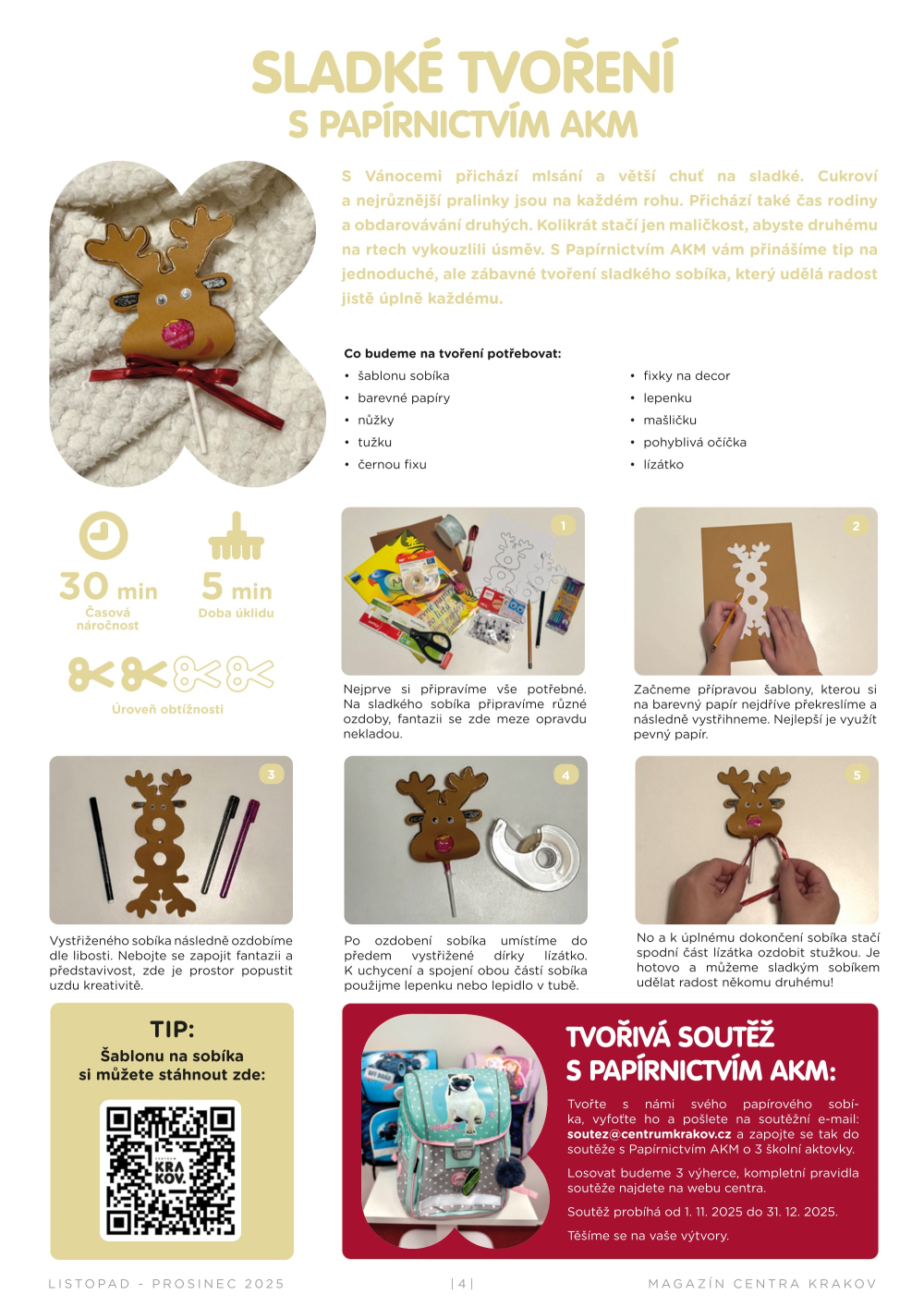 Leták Centrum Krakov magazín - strana 4