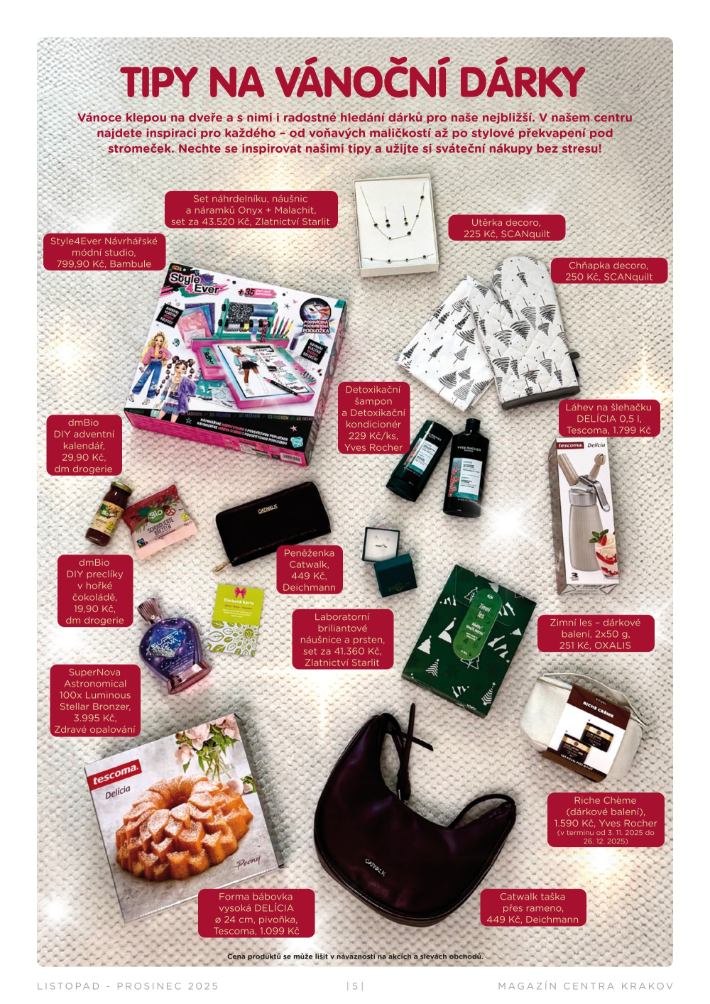 Leták Centrum Krakov magazín - strana 5