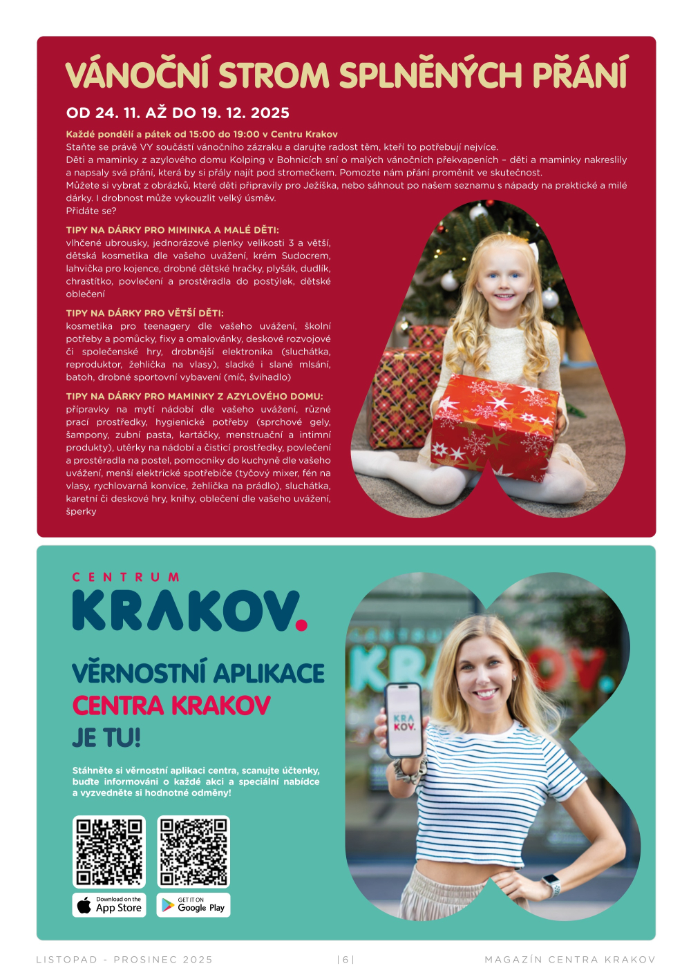 Leták Centrum Krakov magazín - strana 6