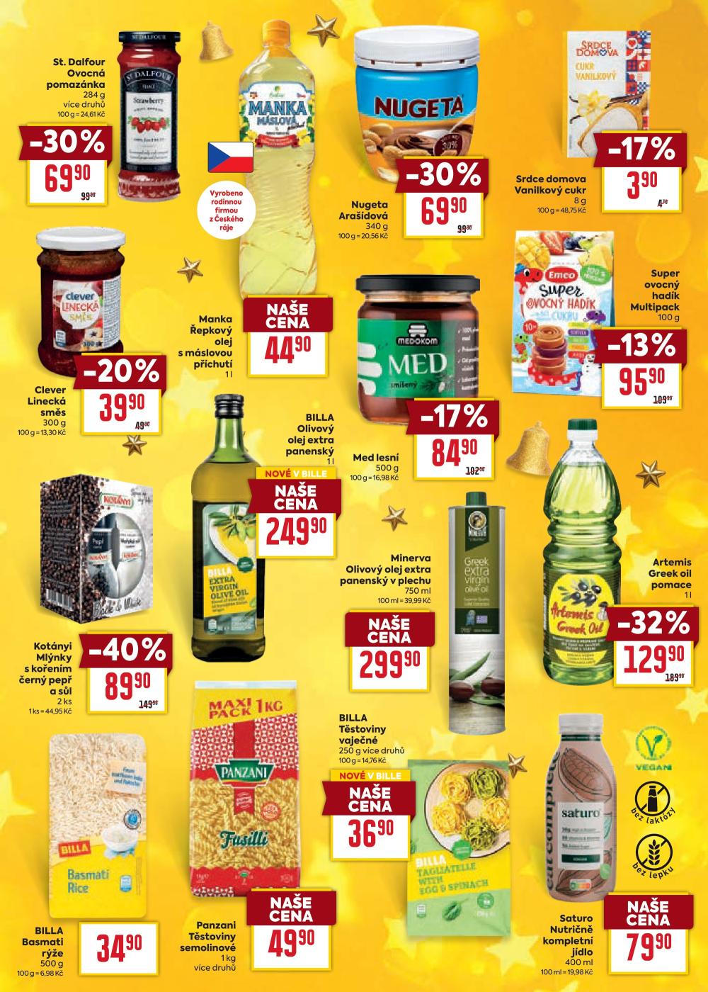 Leták BILLA leták - Vánoce II. - strana 18