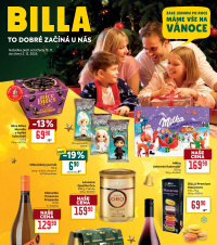 Akční leták BILLA  - Vánoce II.