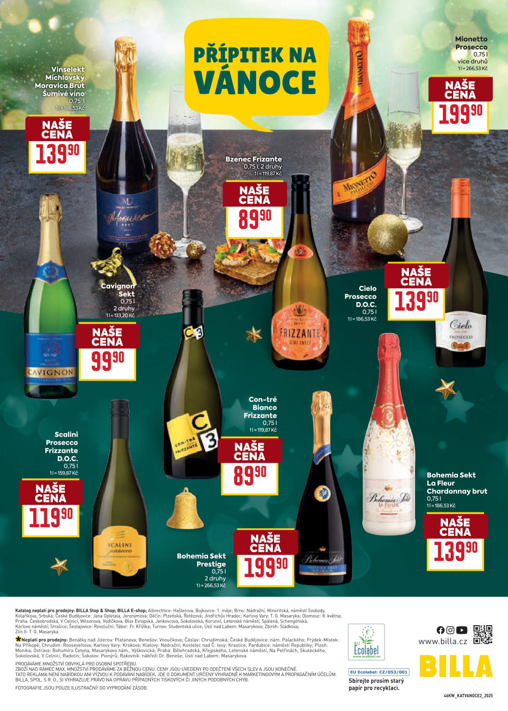 Leták BILLA leták - Vánoce II. - strana 28