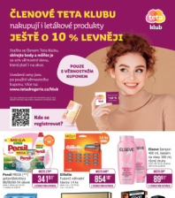 Akční leták Teta drogerie - Teta klub