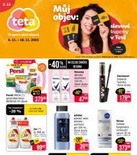 Akční leták Teta drogerie 
