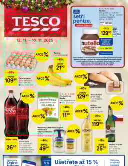 Tesco hypermarket leták