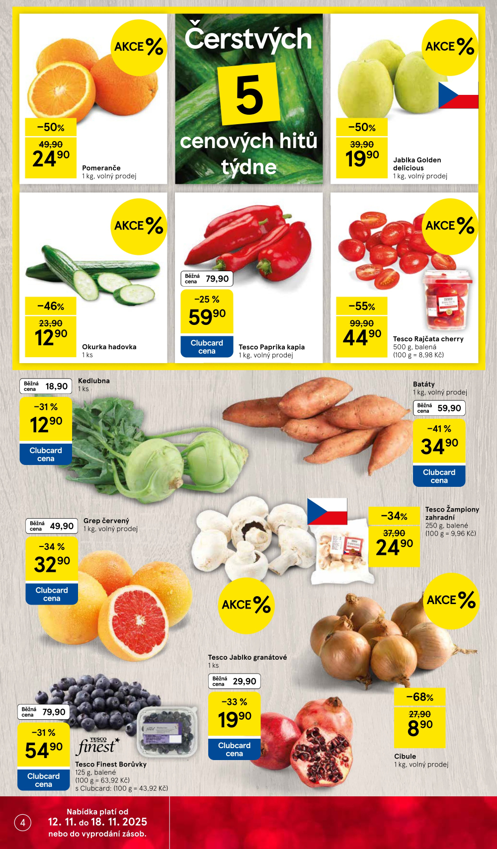 Leták Tesco hypermarket leták - strana 4