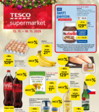 Akční leták Tesco supermarket 
