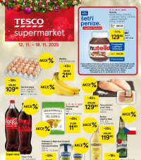 Akční leták Tesco supermarket 