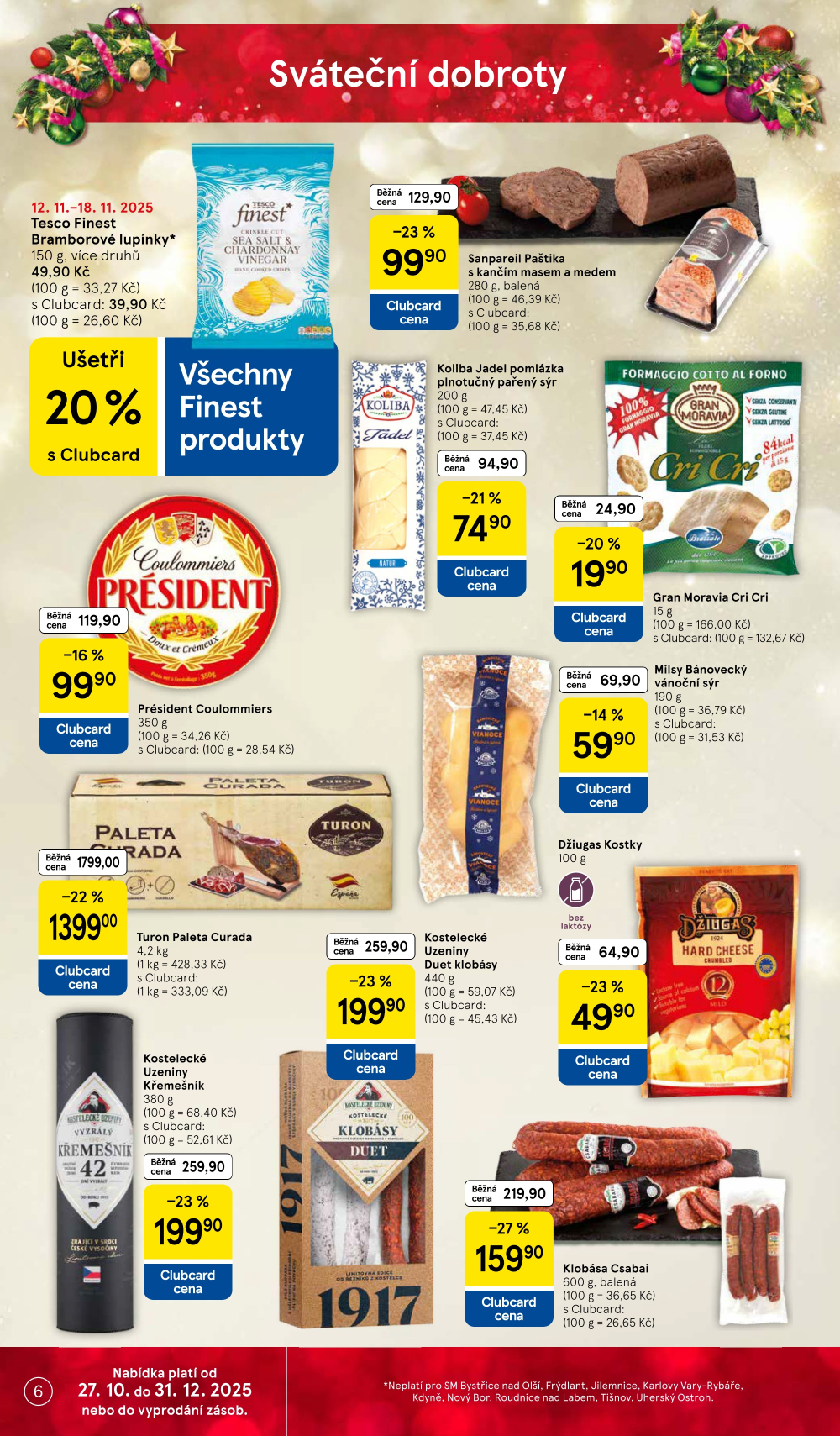 Leták Tesco supermarket leták - strana 6