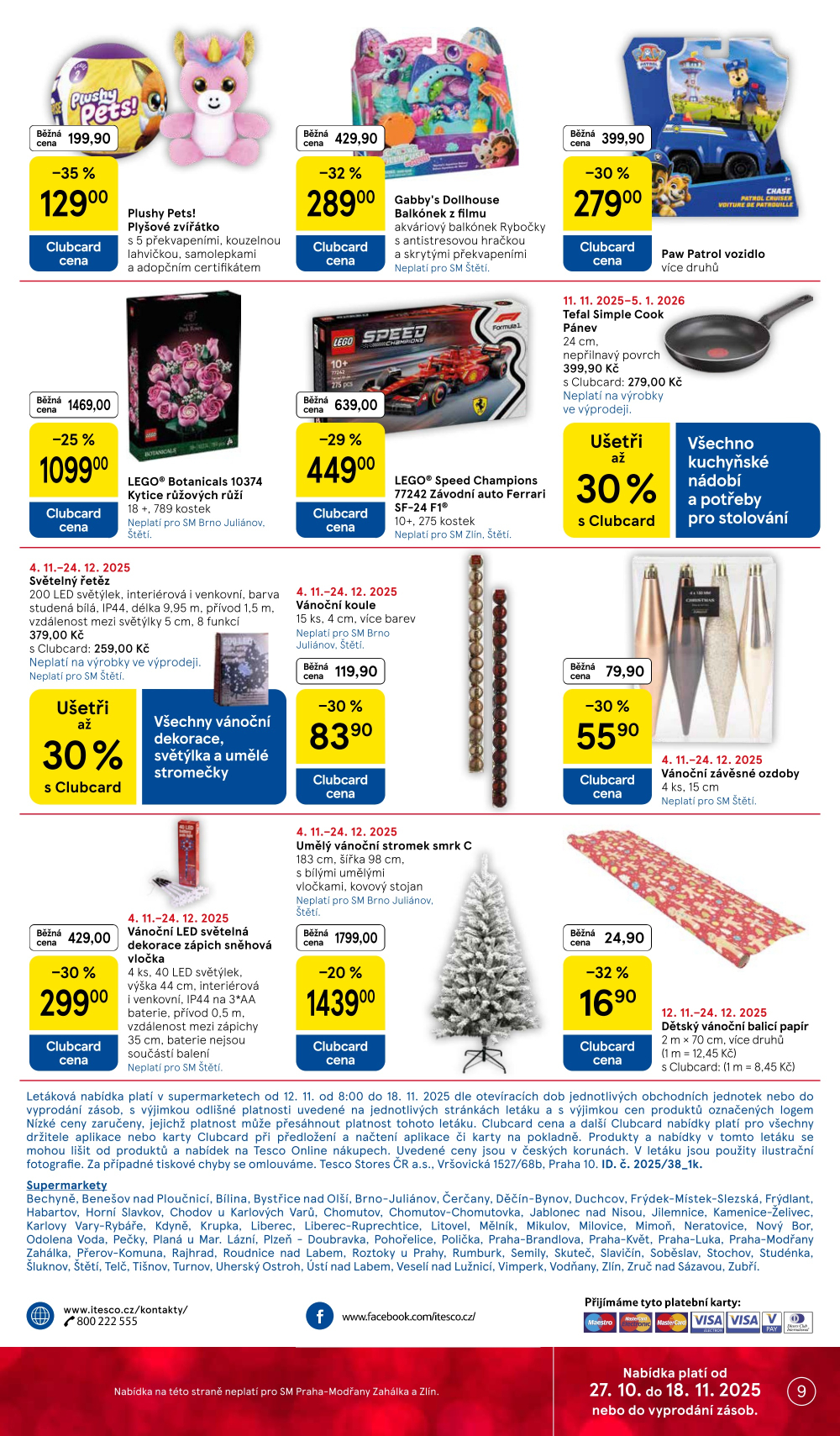 Leták Tesco supermarket leták - strana 9