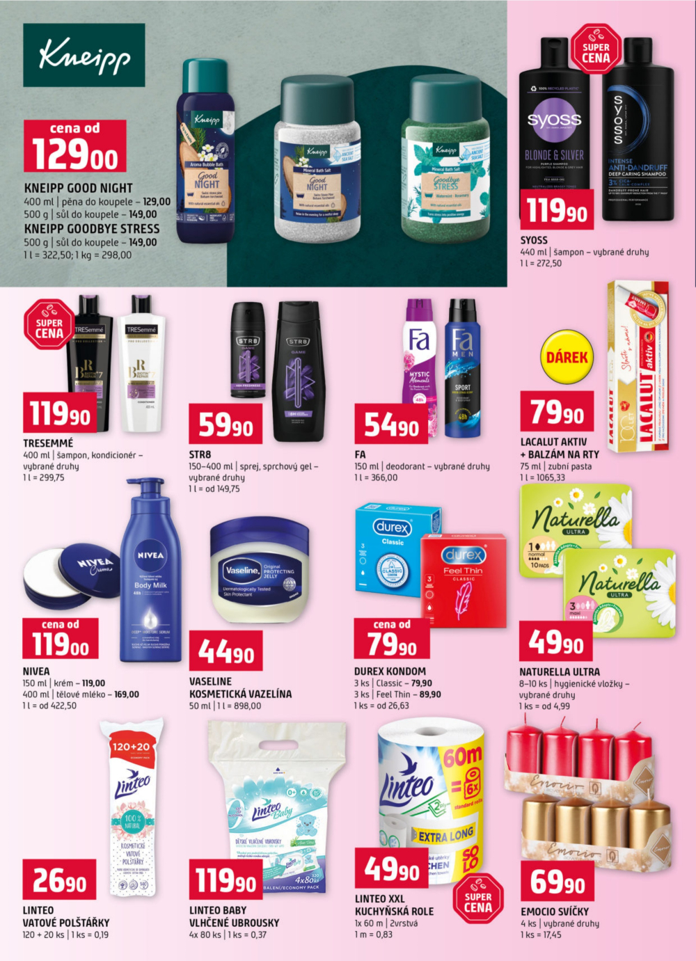 Leták Terno leták - Prachatice, Český Krumlov, Zlín, Tábor, Strakonice, Blatná - strana 14