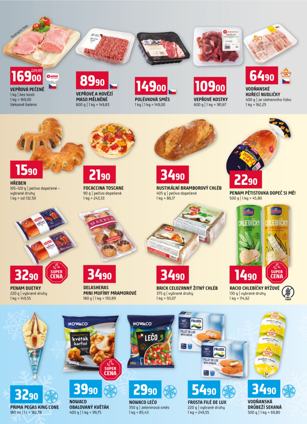 Leták Terno leták - Prachatice, Český Krumlov, Zlín, Tábor, Strakonice, Blatná - strana 3