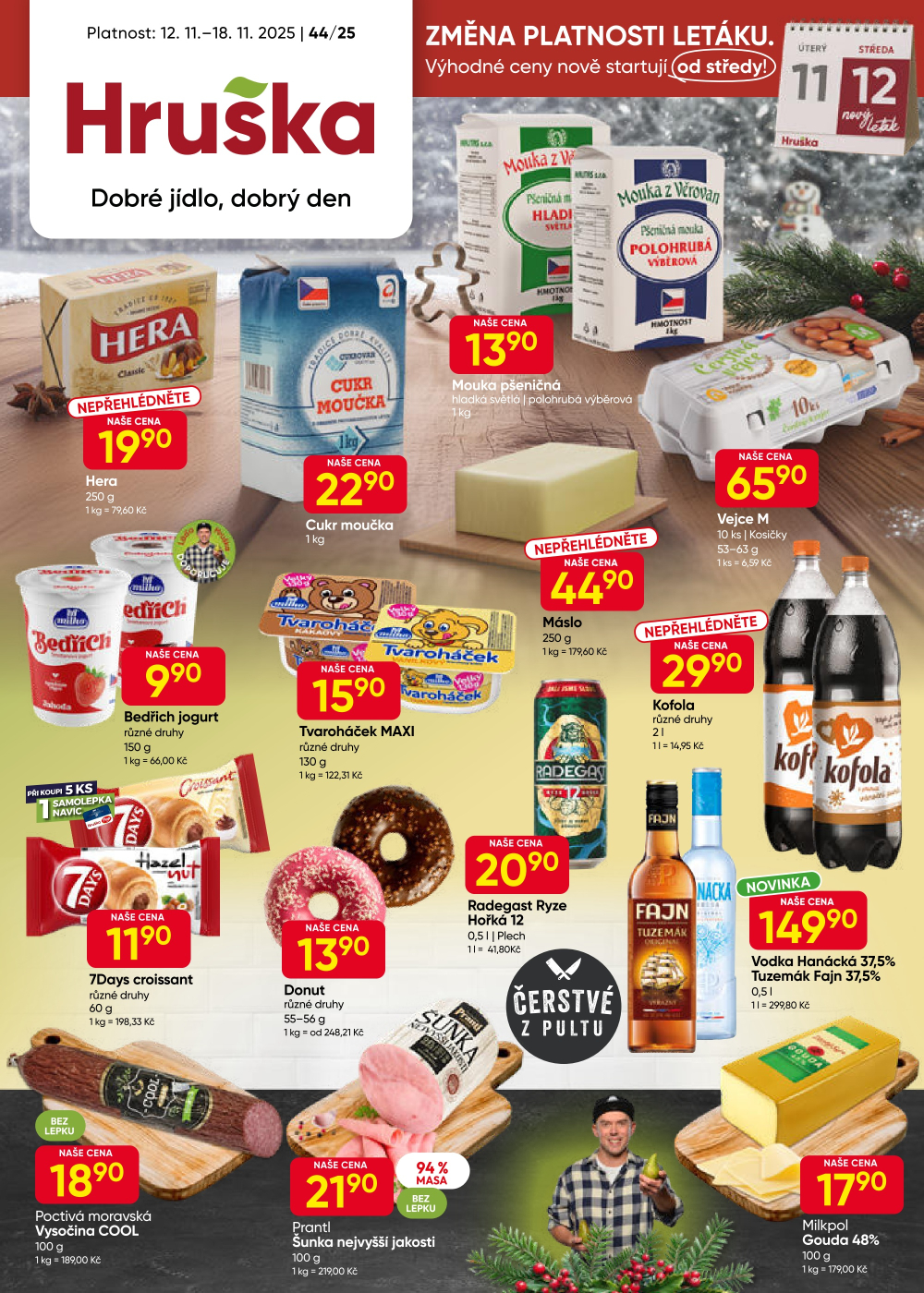 Leták Hruška leták - strana 1