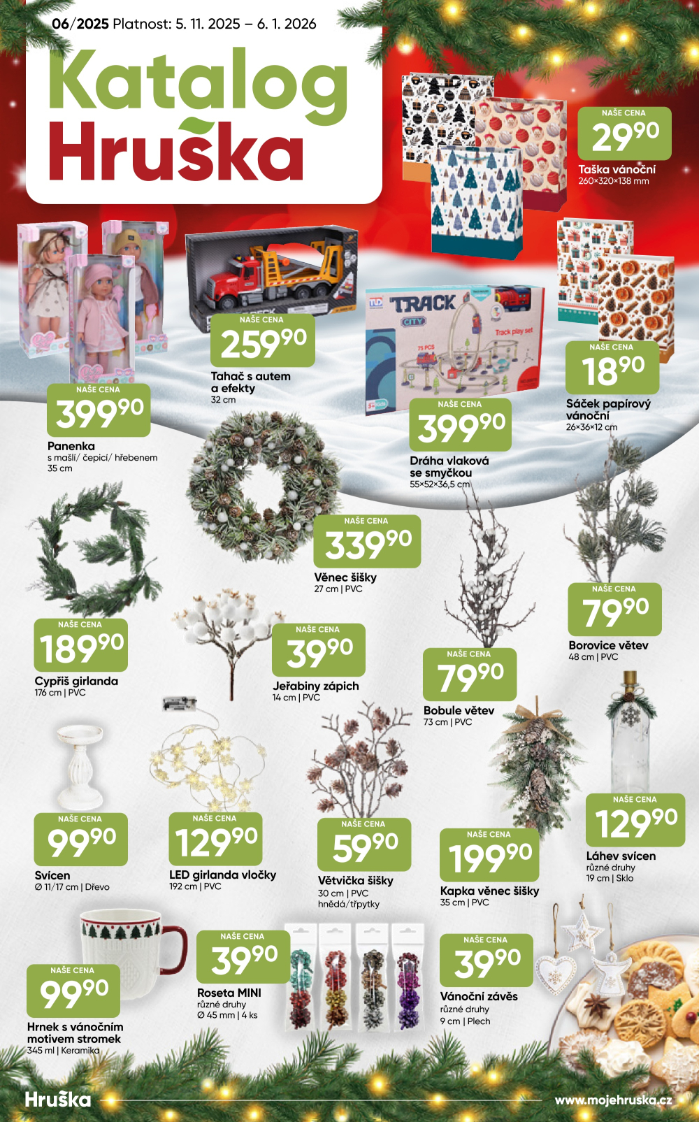 Leták Hruška katalog - strana 1