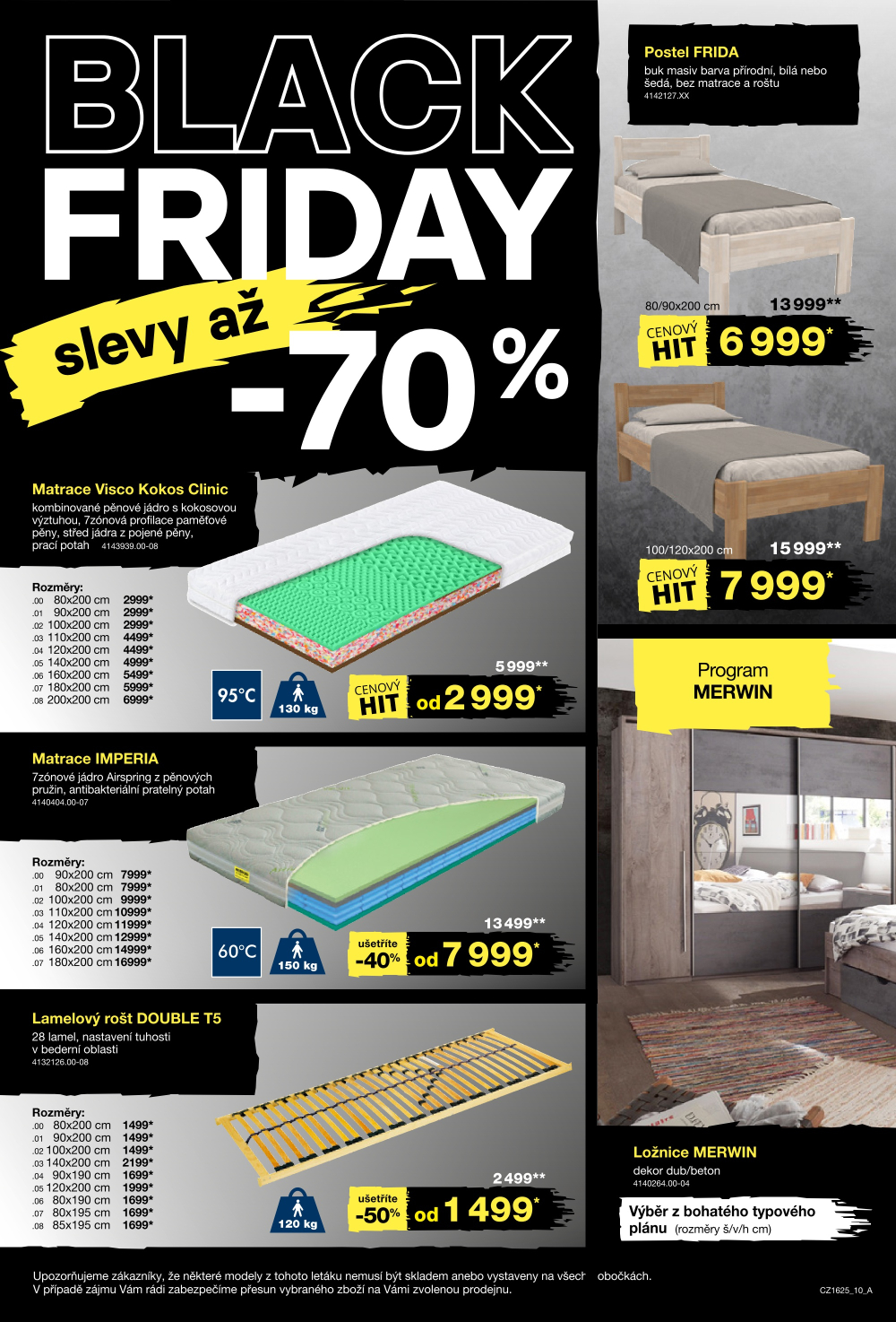 Leták SCONTO Nábytek leták -  Black Friday - strana 10