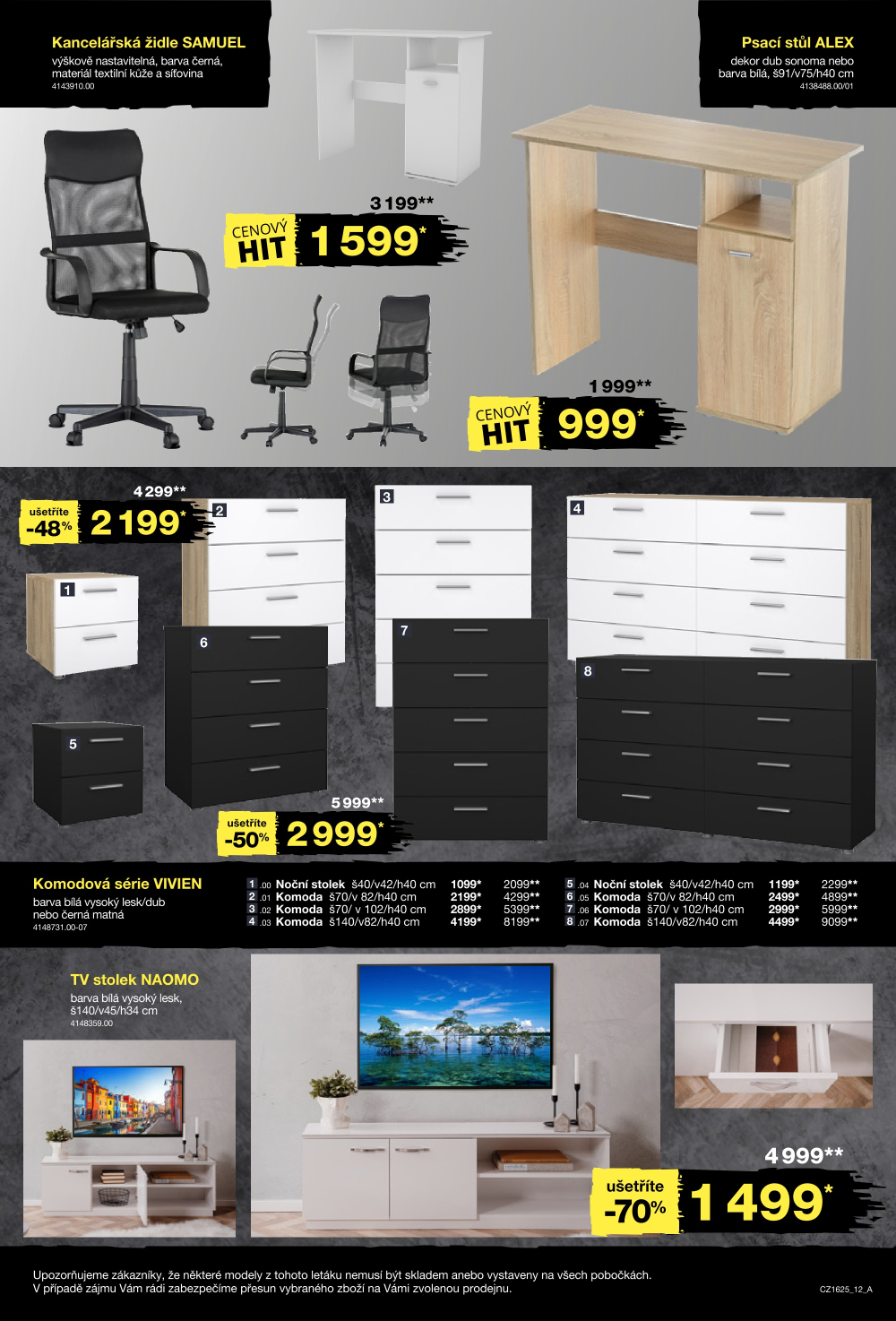 Leták SCONTO Nábytek leták -  Black Friday - strana 12