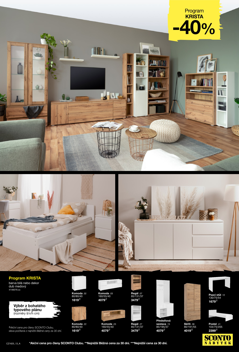 Leták SCONTO Nábytek leták -  Black Friday - strana 13