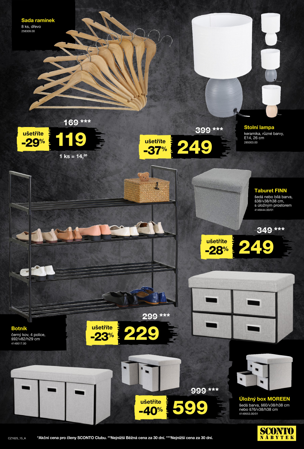 Leták SCONTO Nábytek leták -  Black Friday - strana 15