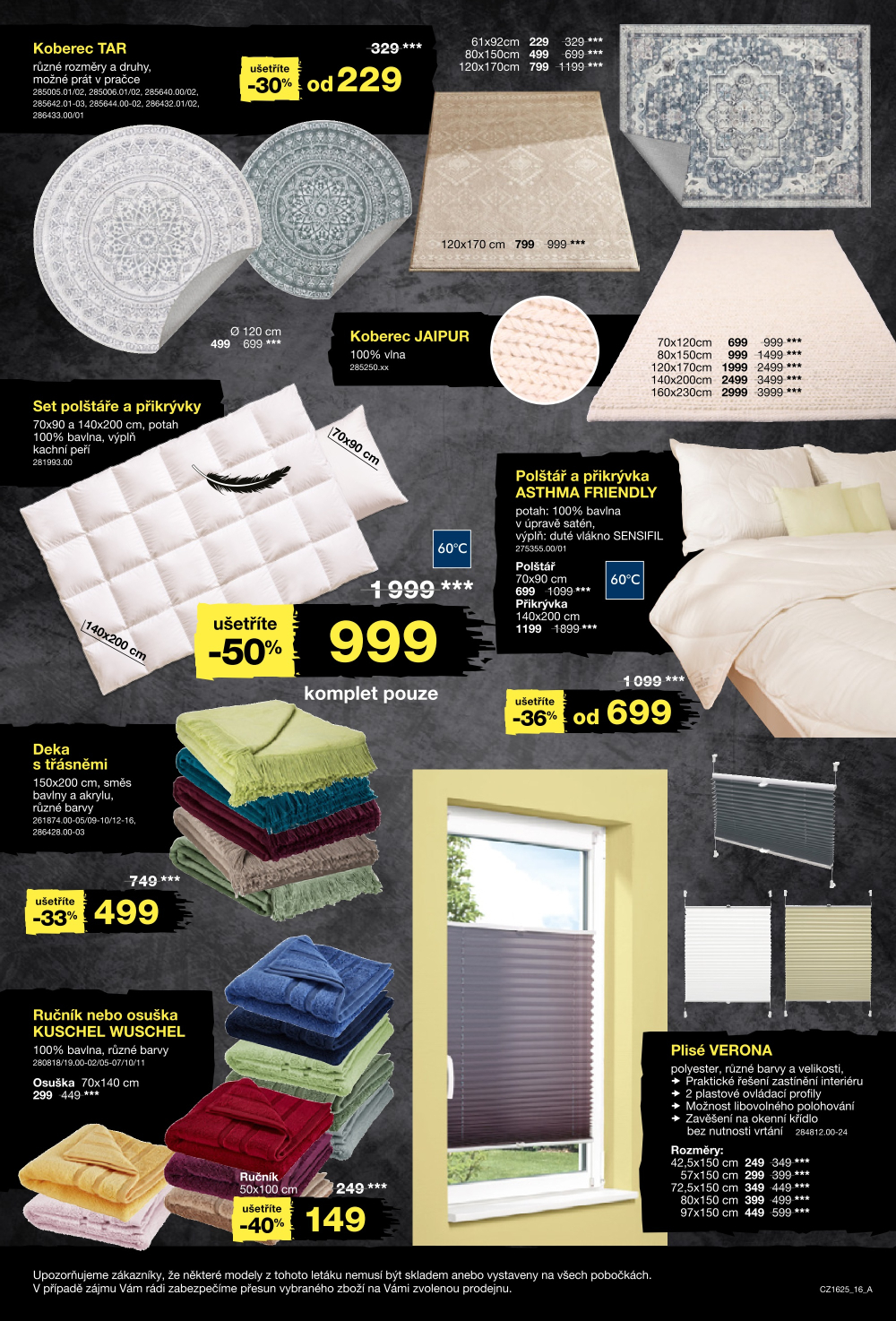 Leták SCONTO Nábytek leták -  Black Friday - strana 16