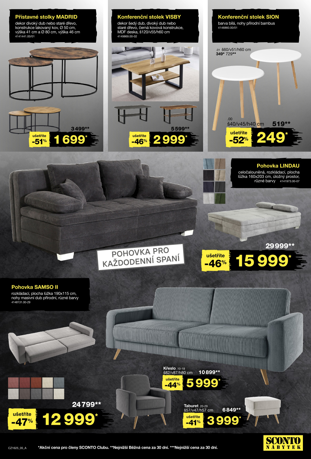 Leták SCONTO Nábytek leták -  Black Friday - strana 5