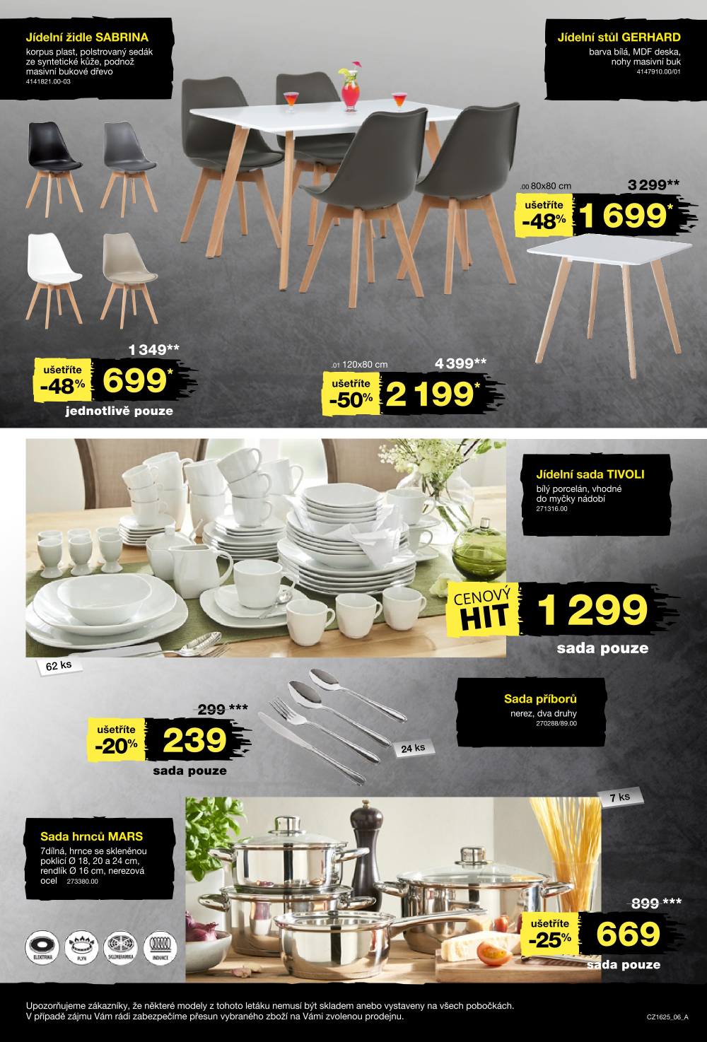 Leták SCONTO Nábytek leták -  Black Friday - strana 6