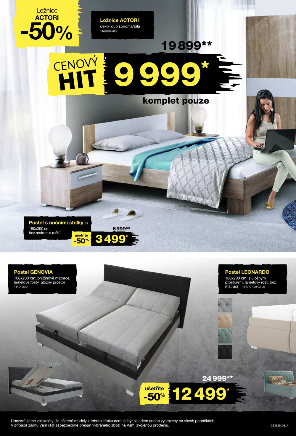 Leták SCONTO Nábytek leták -  Black Friday - strana 8