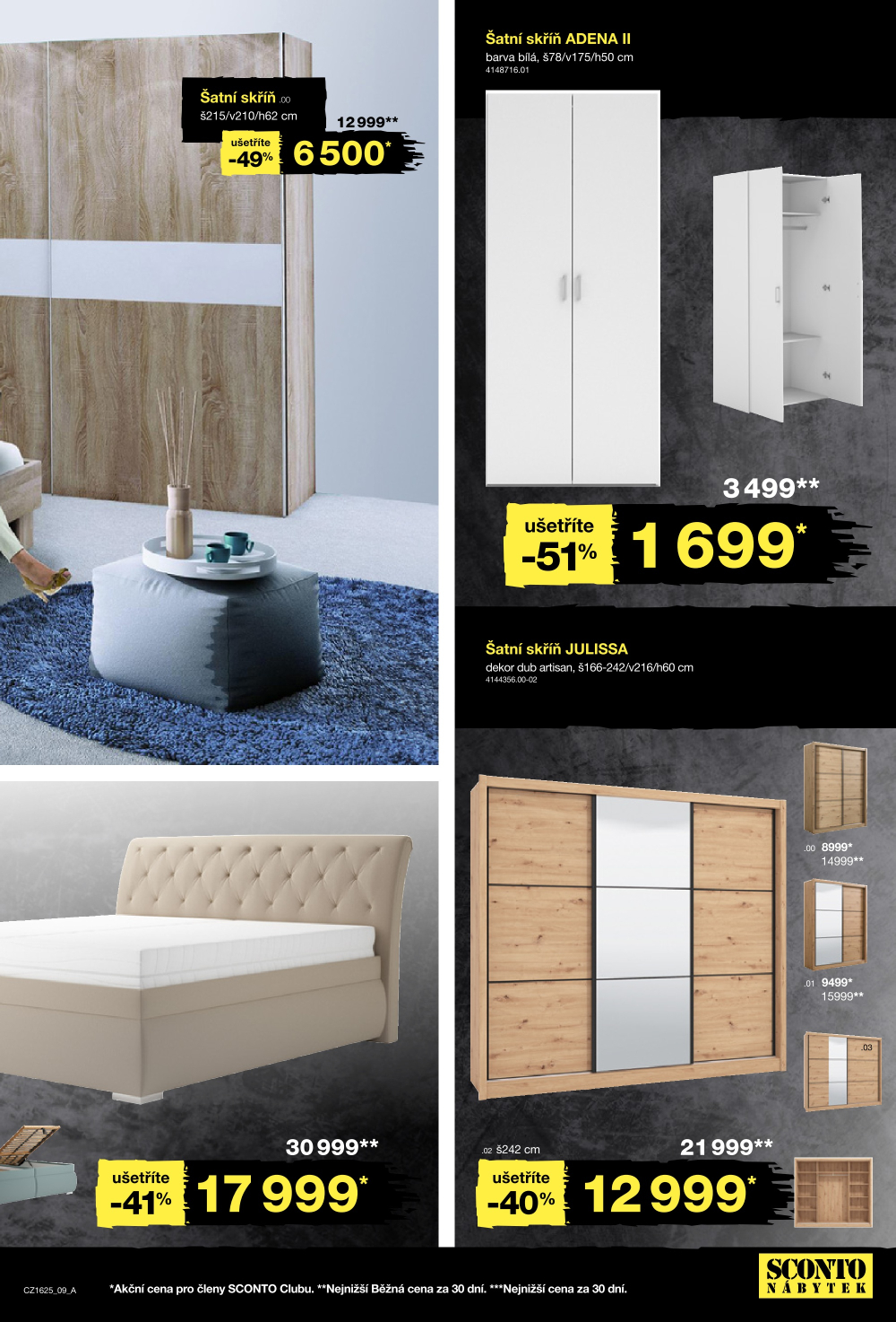 Leták SCONTO Nábytek leták -  Black Friday - strana 9