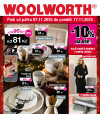 Akční leták Woolworth 