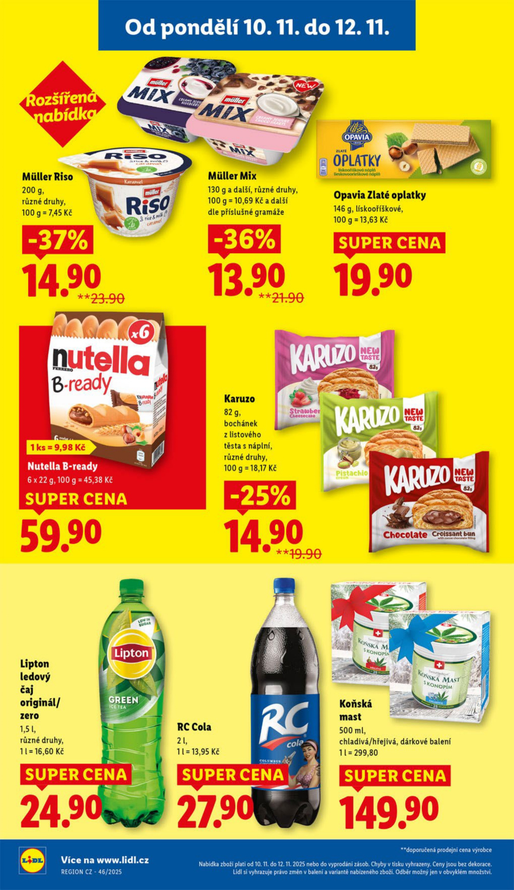 Leták Lidl leták od pondělí - Značkové slevy - strana 24