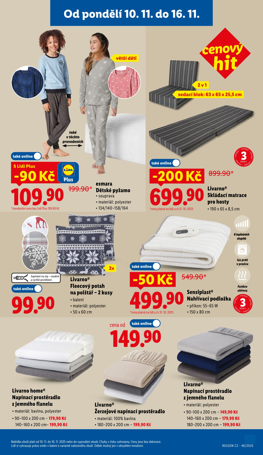 Leták Lidl leták od pondělí - Značkové slevy - strana 39