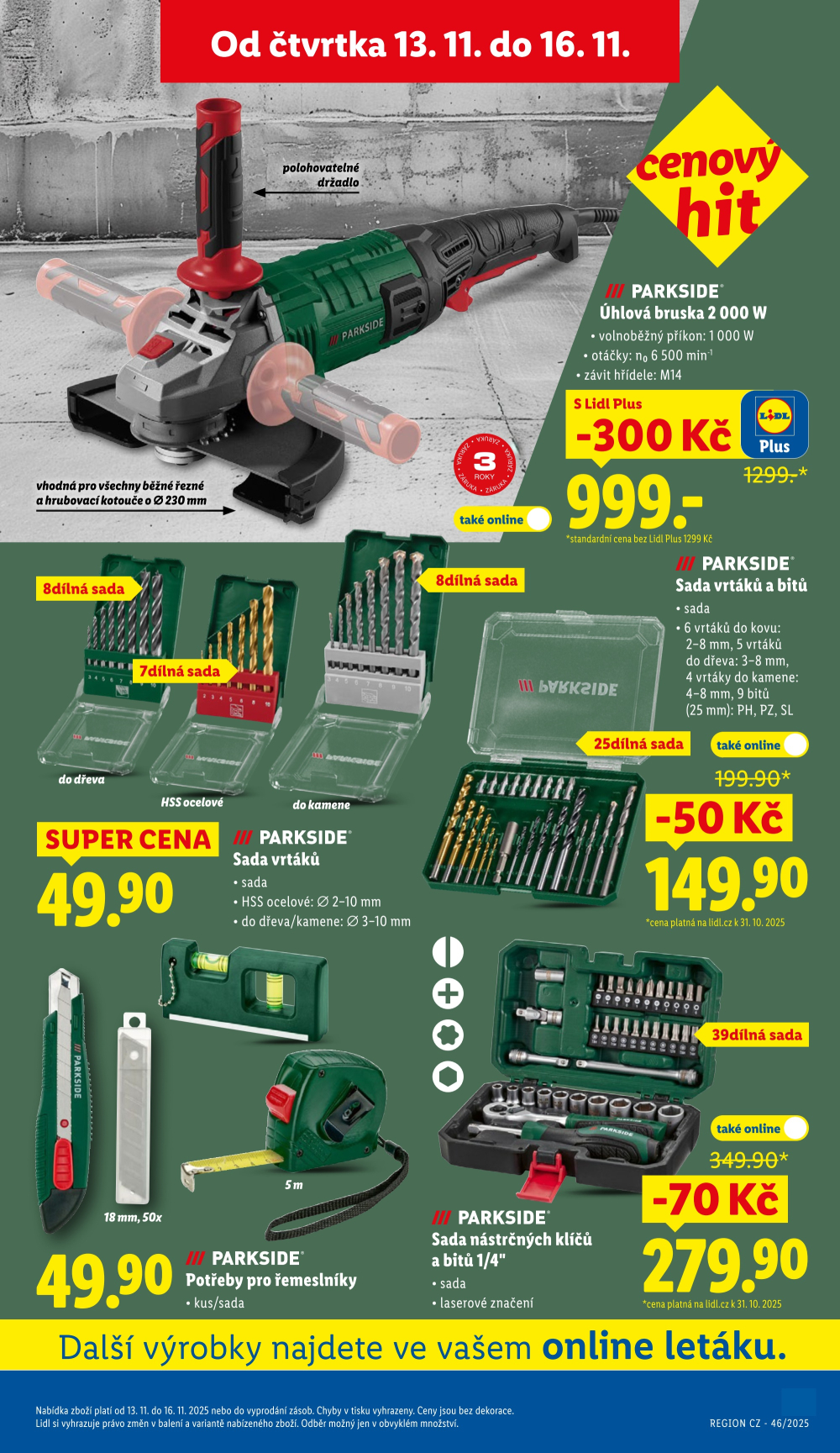 Leták Lidl leták od čtvrtka - strana 47