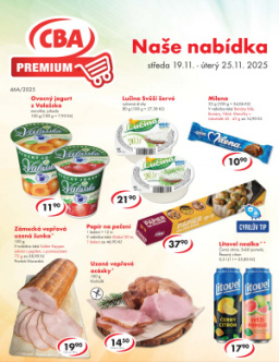 CBA Premium leták