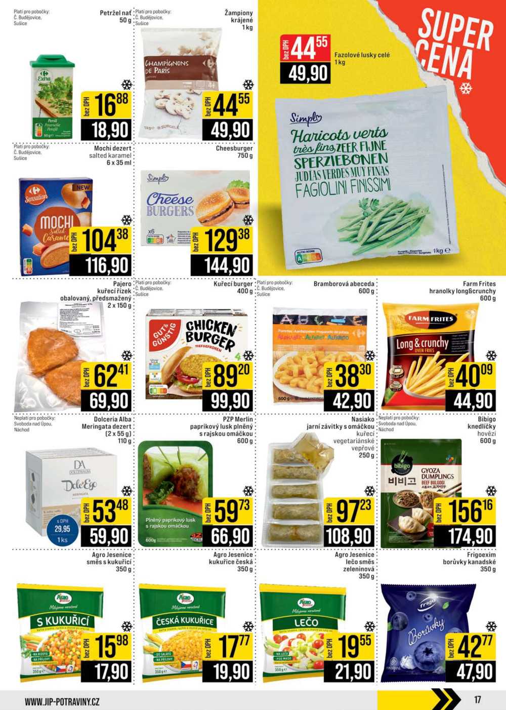 Leták JIP leták CC Cash & Carry - České Budějovice, Most, Náchod, Svoboda nad Úpou, Sušice - strana 17