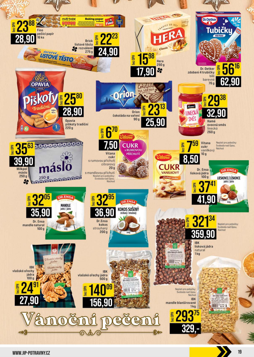 Leták JIP leták CC Cash & Carry - České Budějovice, Most, Náchod, Svoboda nad Úpou, Sušice - strana 19