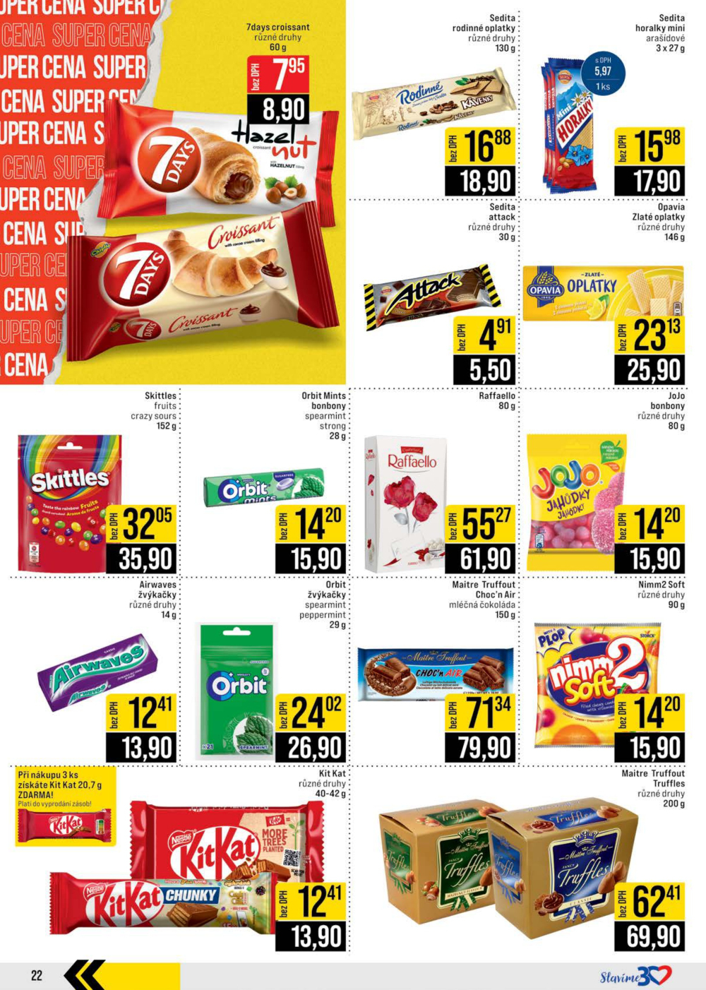 Leták JIP leták CC Cash & Carry - České Budějovice, Most, Náchod, Svoboda nad Úpou, Sušice - strana 22