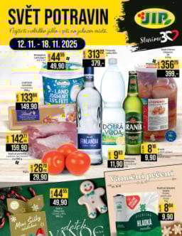 JIP leták CC Cash & Carry - Brno, Ostrava, Praha, Polička, Olomouc, Karlovy Vary, Zlín, Jilemnice, Pardubice
