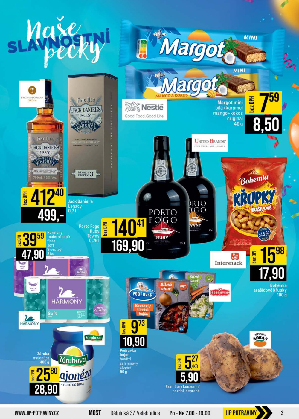 Leták JIP leták CC Cash & Carry - Brno, Ostrava, Praha, Polička, Olomouc, Karlovy Vary, Zlín, Jilemnice, Pardubice - strana 3