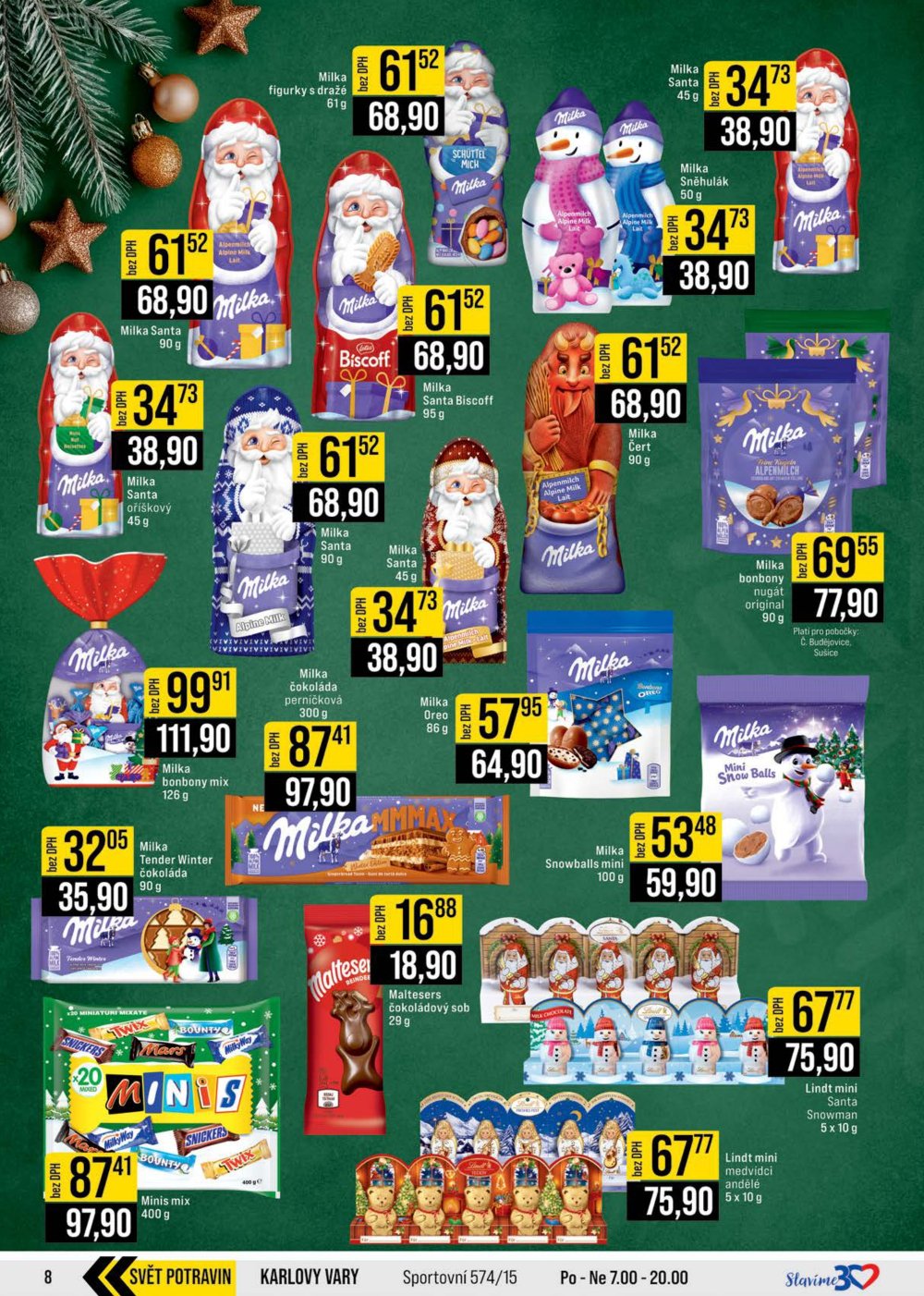 Leták JIP leták CC Cash & Carry - Brno, Ostrava, Praha, Polička, Olomouc, Karlovy Vary, Zlín, Jilemnice, Pardubice - strana 8