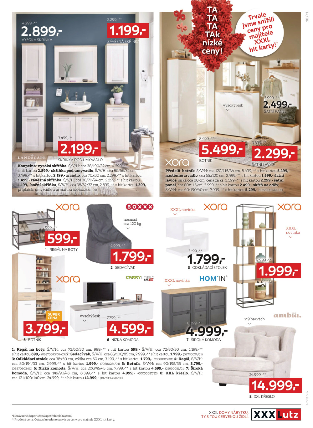 Leták XXXLutz leták - Black Week - strana 11